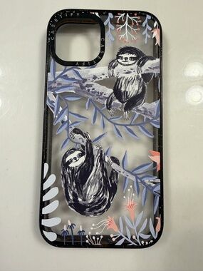 Casetify Clear Sloth iPhone 13 Case